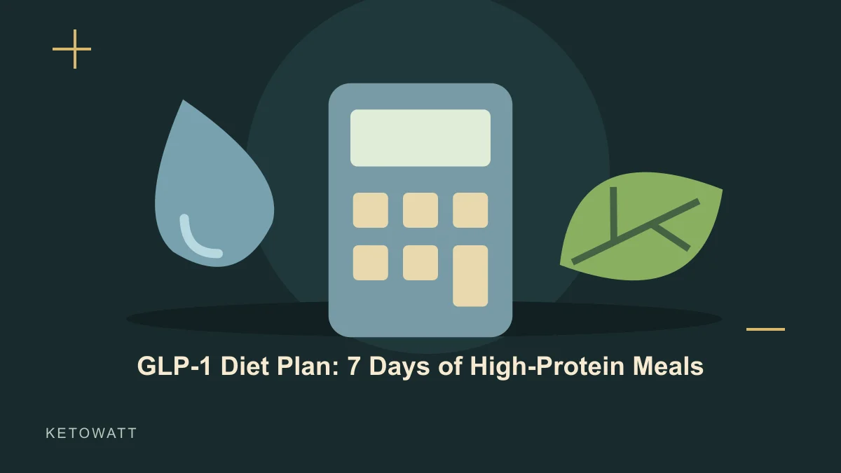 GLP-1 Diet Plan: 7 Days of High-Protein Meals